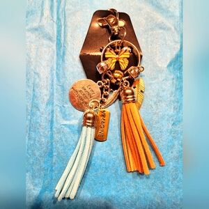 Custom Designed Key/ Purse/Card Holder Charms- CUSTOM designed